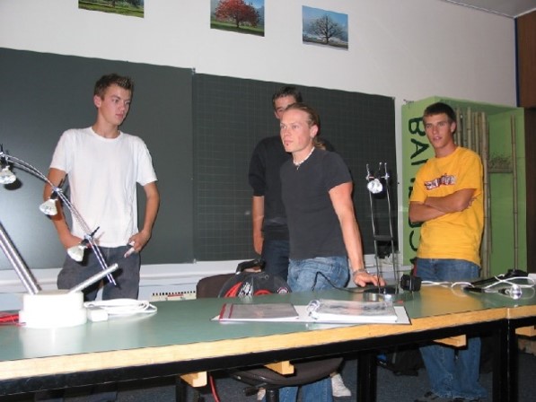 2003: Projekt Tischlampe